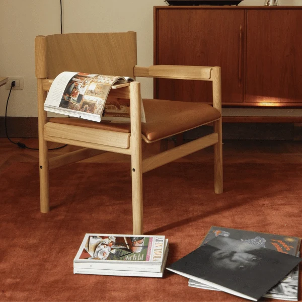 Tapis 100% laine Nouvelle-Zélande sur-mesure • Rouille