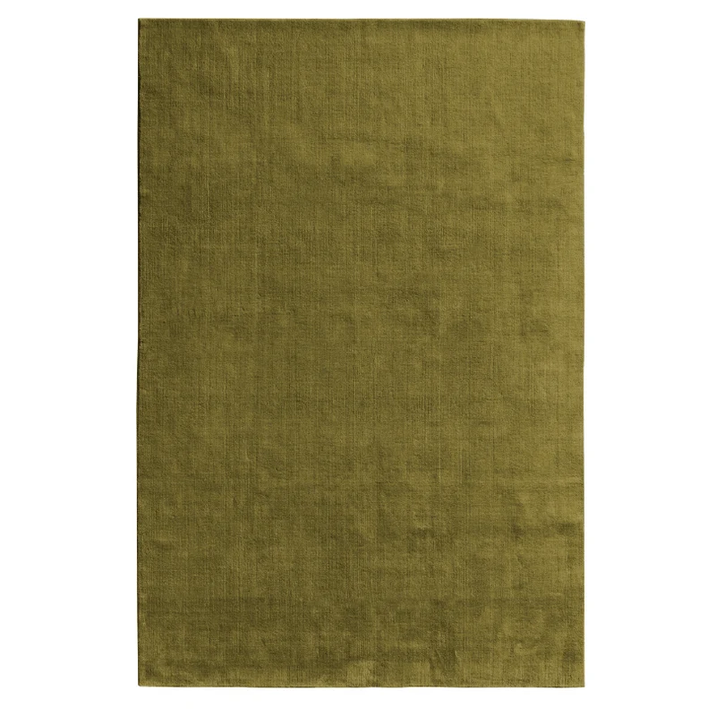 Tapis 100% laine Nouvelle-Zélande • Vert olive
