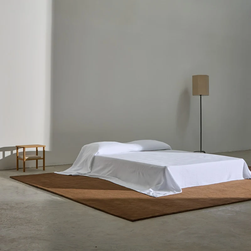 Tapis 100% laine Nouvelle-Zélande • Cacao