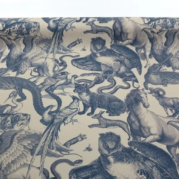 Blue Quirky Animals