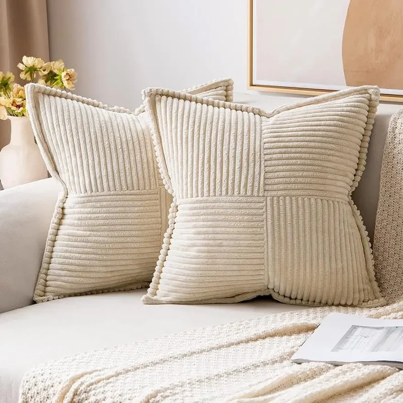 Housse de Coussin en Velours