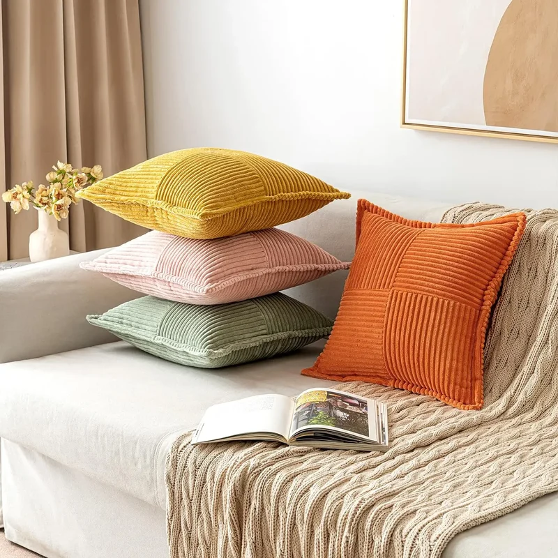 Housse de Coussin en Velours