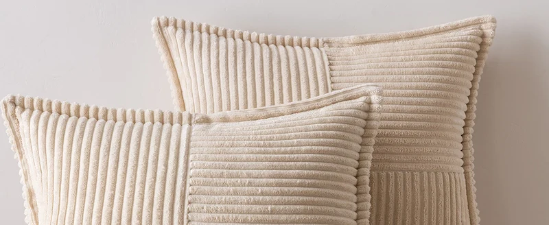 Housse de Coussin en Velours