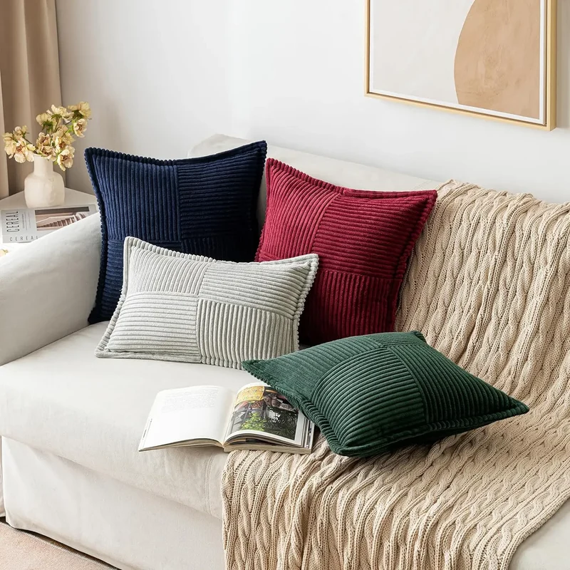 Housse de Coussin en Velours