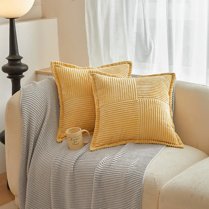 Housse de Coussin en Velours