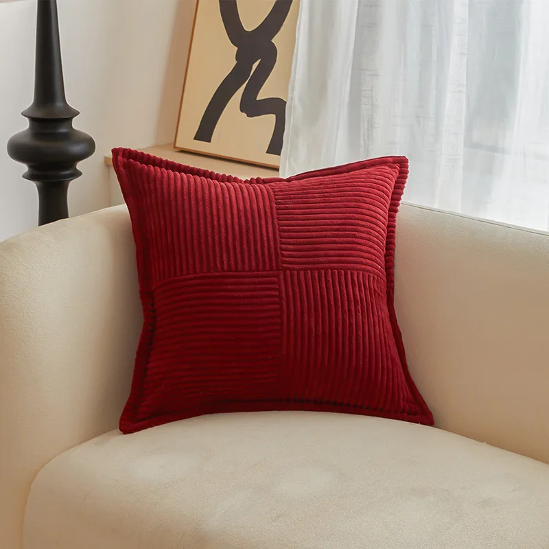 Housse de Coussin en Velours