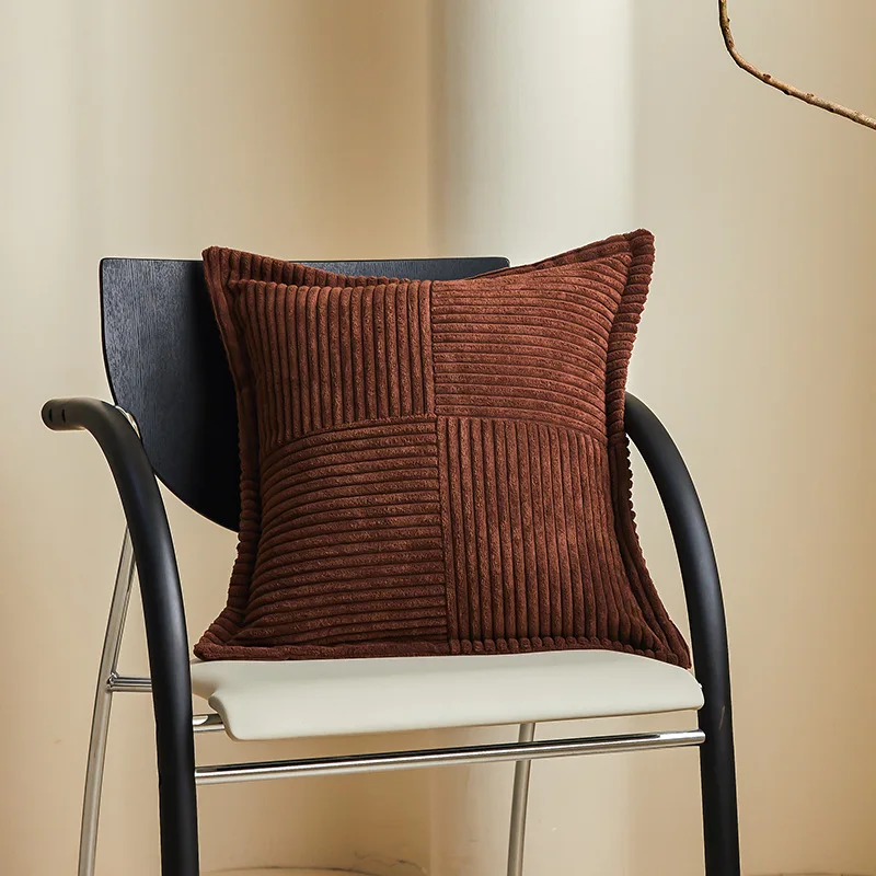 Housse de Coussin en Velours