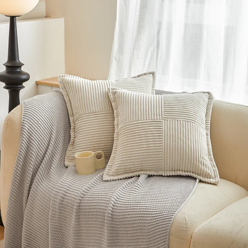 Housse de Coussin en Velours