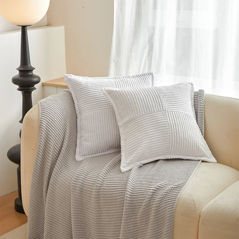 Housse de Coussin en Velours