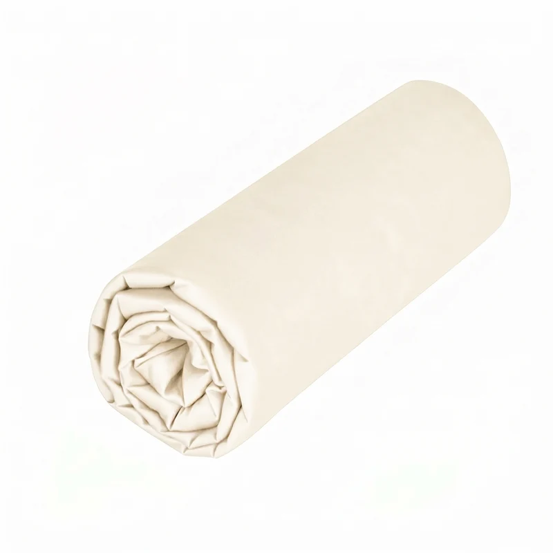 Drap housse double - Percale de coton