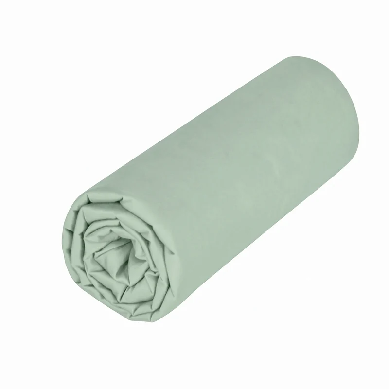 Drap housse double - Percale de coton