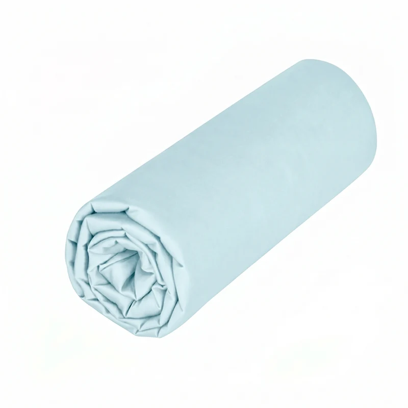 Drap housse double - Percale de coton