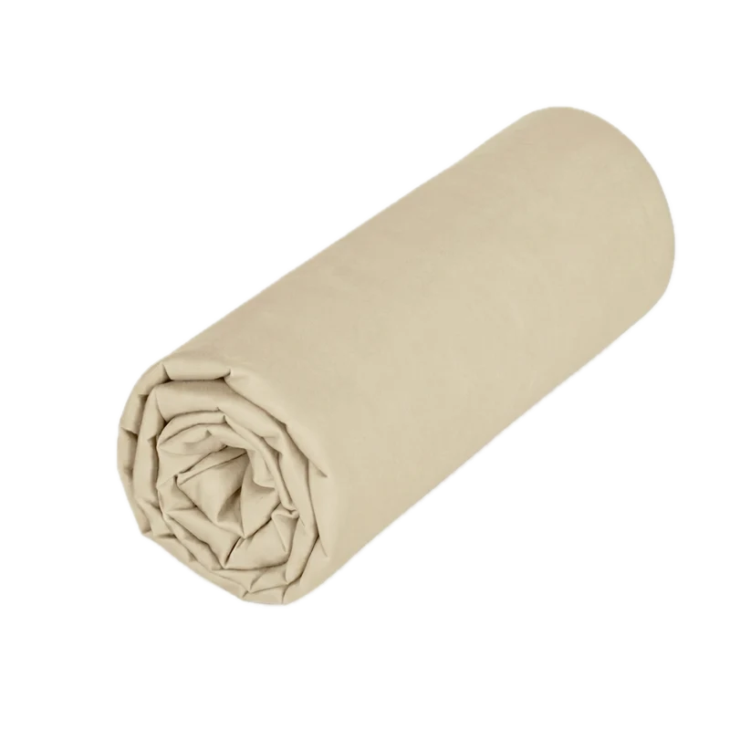 Drap housse double - Percale de coton
