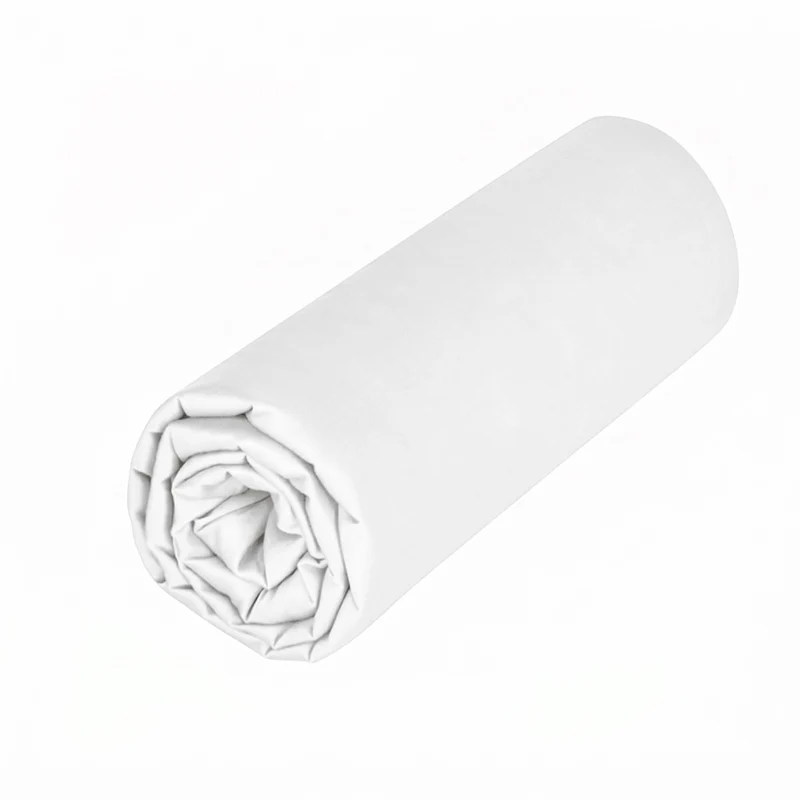 Drap housse double - Percale de coton