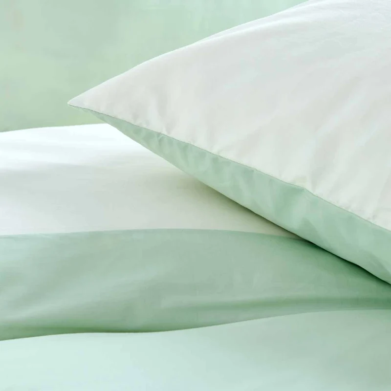 Parure de lit - Housse de couette réversible | Blanc des Prés