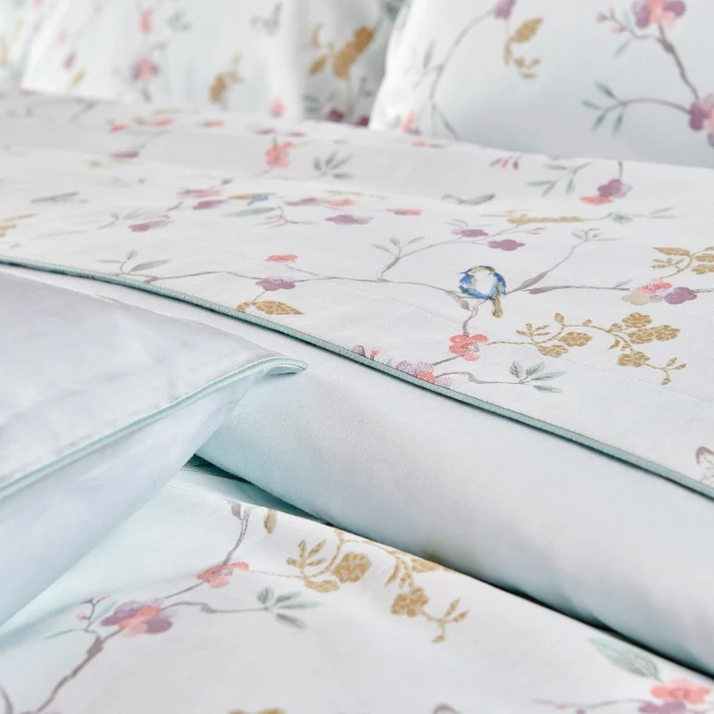 Parure de lit Jardin Suspendu - Satin de coton 120 fils/cm²