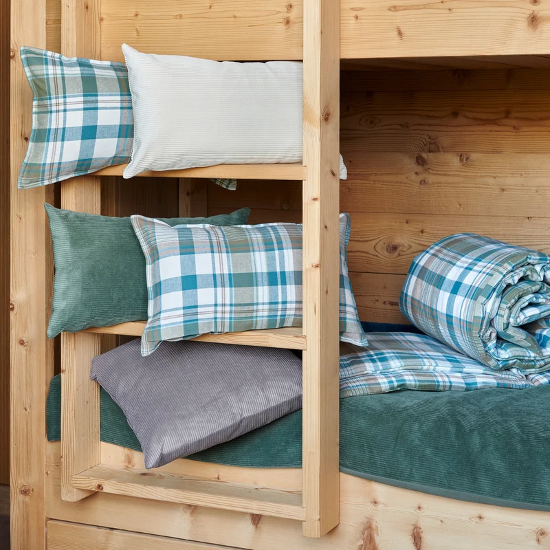 Parure de lit Highlands - Flanelle Tissé-Teint