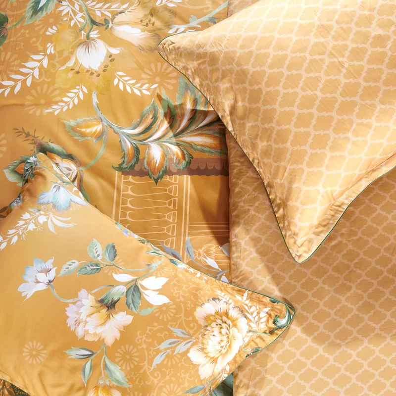 Parure de lit Pavillon Des Songes - Satin de coton 120 fils/cm²