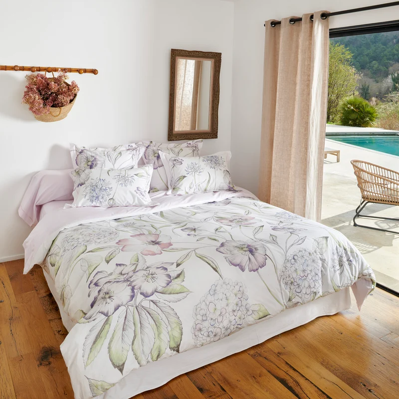 Parure de lit Claire - Percale de coton