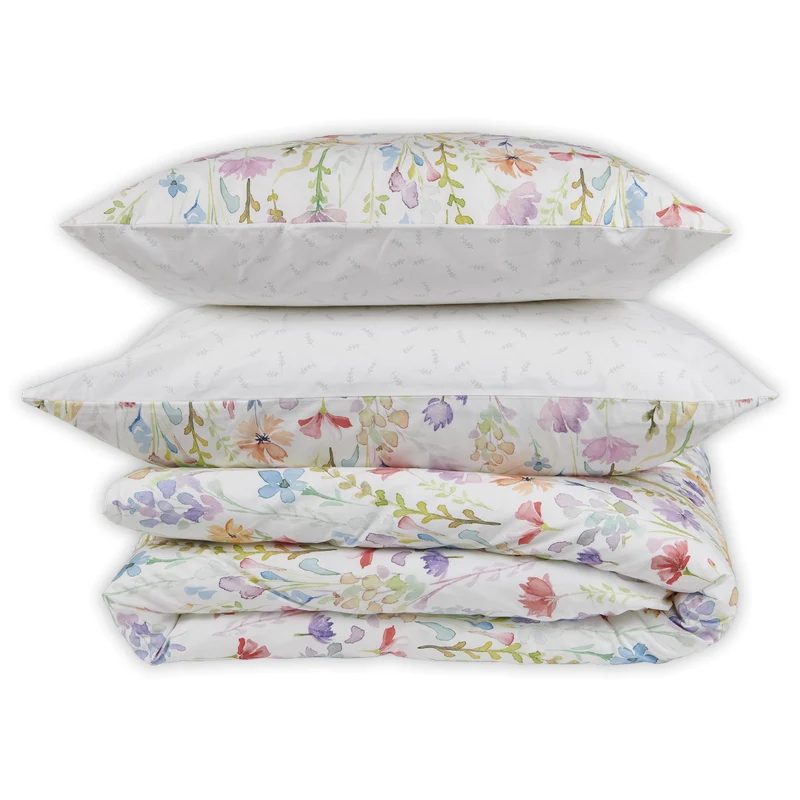 Parure de lit Sophie - Percale de coton