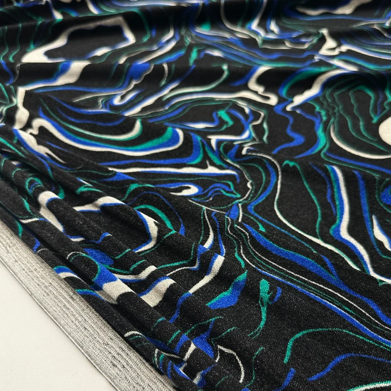 Tissu Velours Lisse Stretch - Velario
