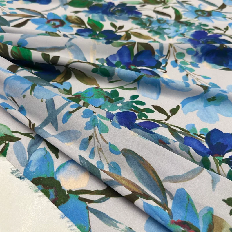 Tissu Satin, Polyester - Lillonia
