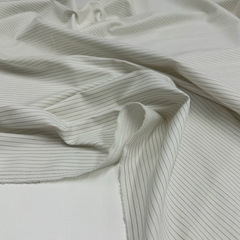 Tissu Sergé Gabardine Stretch, Coton - Lirico
