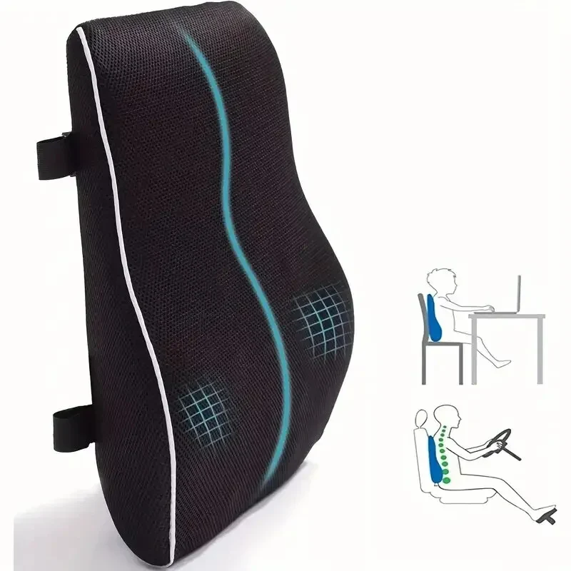 Coussin pour le dos chaise antidérapant en mousse