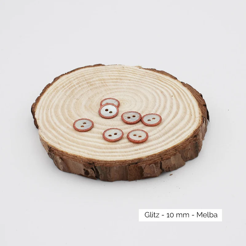 Boutons Glitz - Atelier Brunette