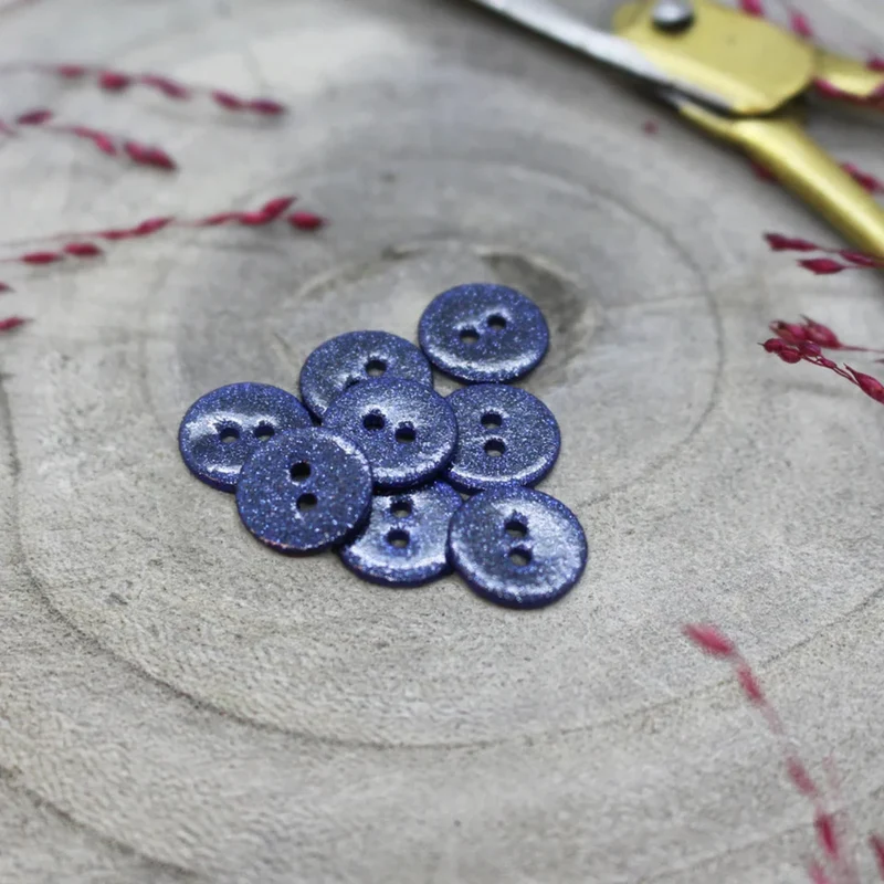 Boutons Glitter - Atelier Brunette