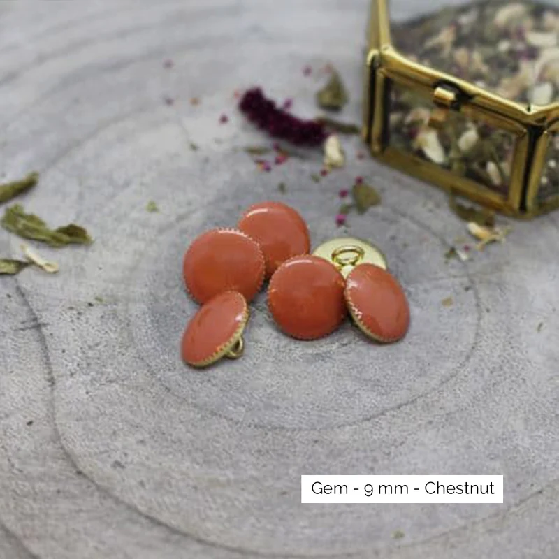 Boutons Gem - Atelier Brunette