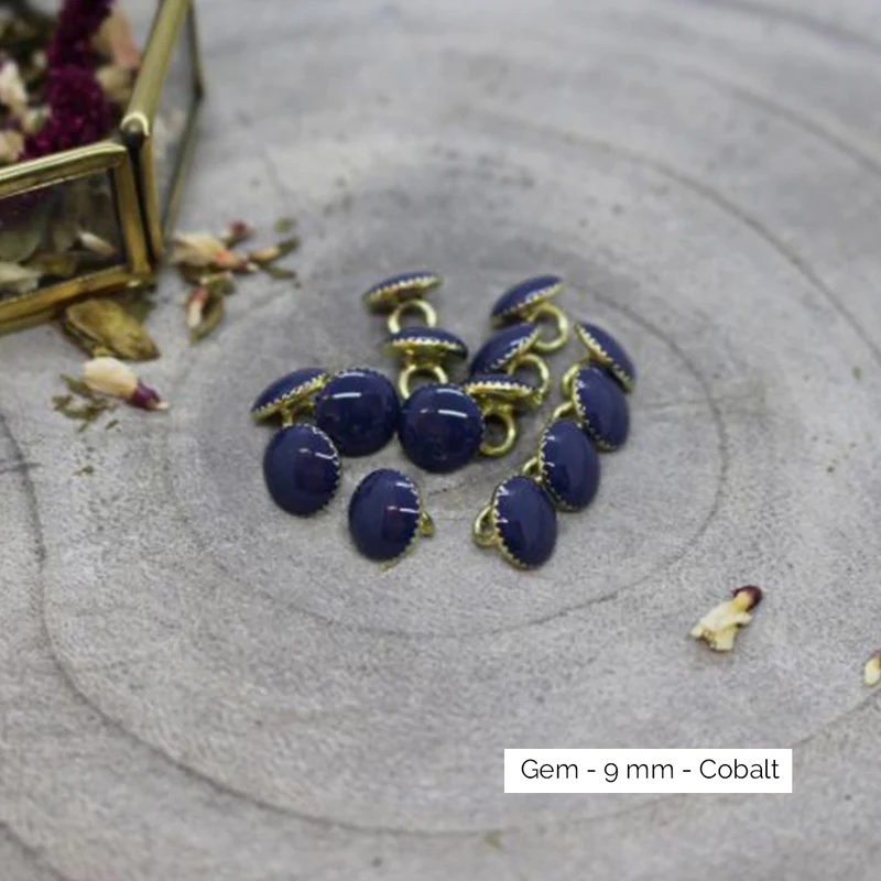 Boutons Gem - Atelier Brunette