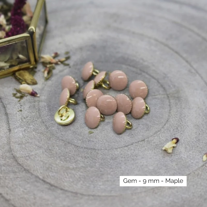 Boutons Gem - Atelier Brunette