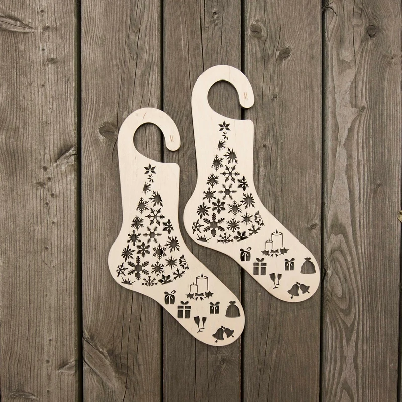 Bloqueurs à Chaussettes en Bois