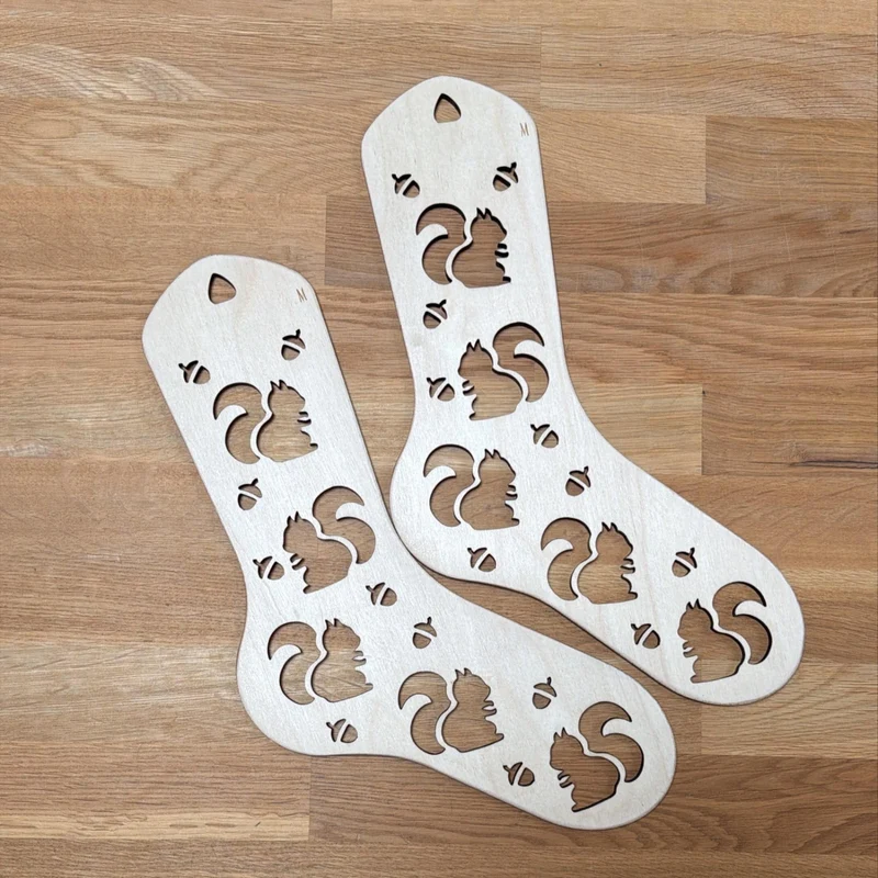 Bloqueurs à Chaussettes en Bois