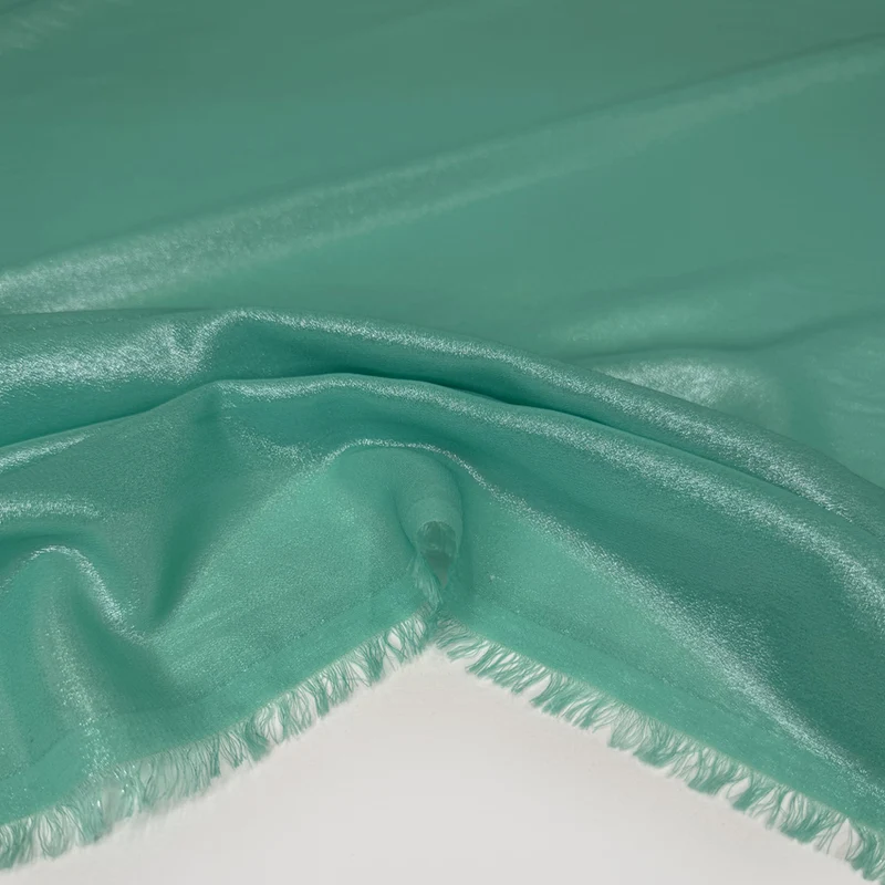 Tissu Mousseline - Enduit Métallisé, Frazerio