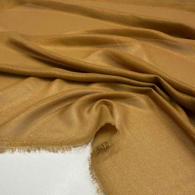 Tissu Mousseline - Enduit Métallisé, Frazerio