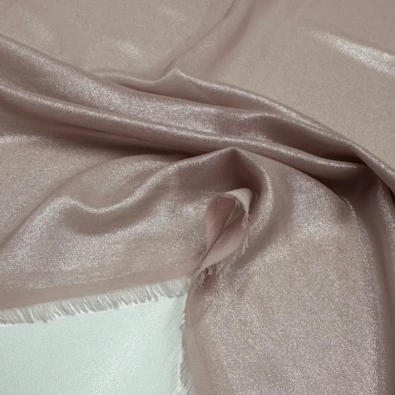 Tissu Mousseline - Enduit Métallisé, Frazerio