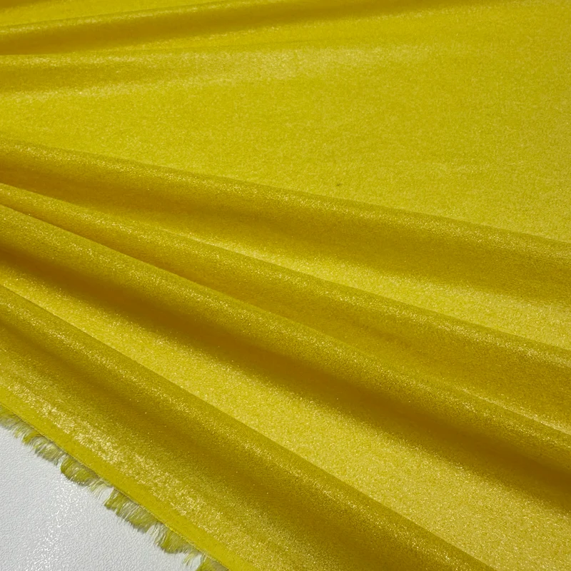 Tissu Mousseline - Enduit Métallisé, Frazerio