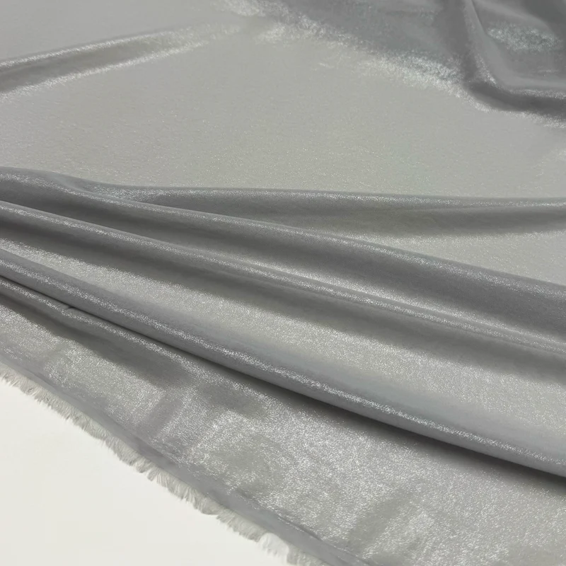 Tissu Mousseline - Enduit Métallisé, Frazerio