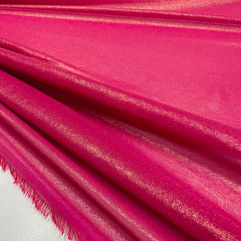 Tissu Mousseline - Enduit Métallisé, Frazerio