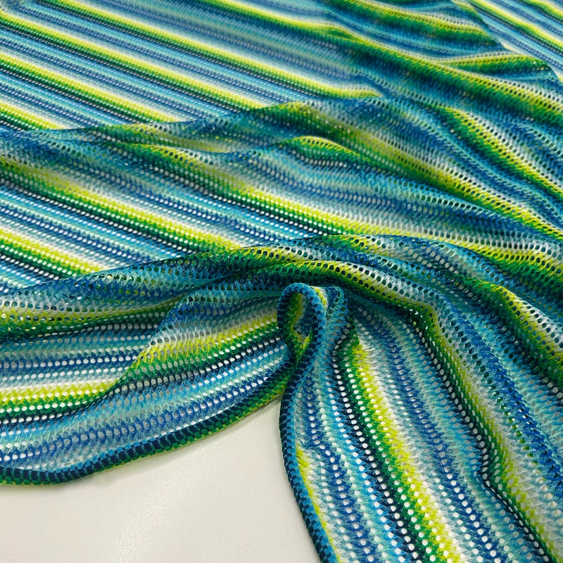 Tissu Maille Crochet - Luminara