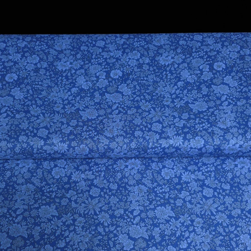 Liberty Fabrics Emily Belle Ultramarine | Coton pour courtepointe