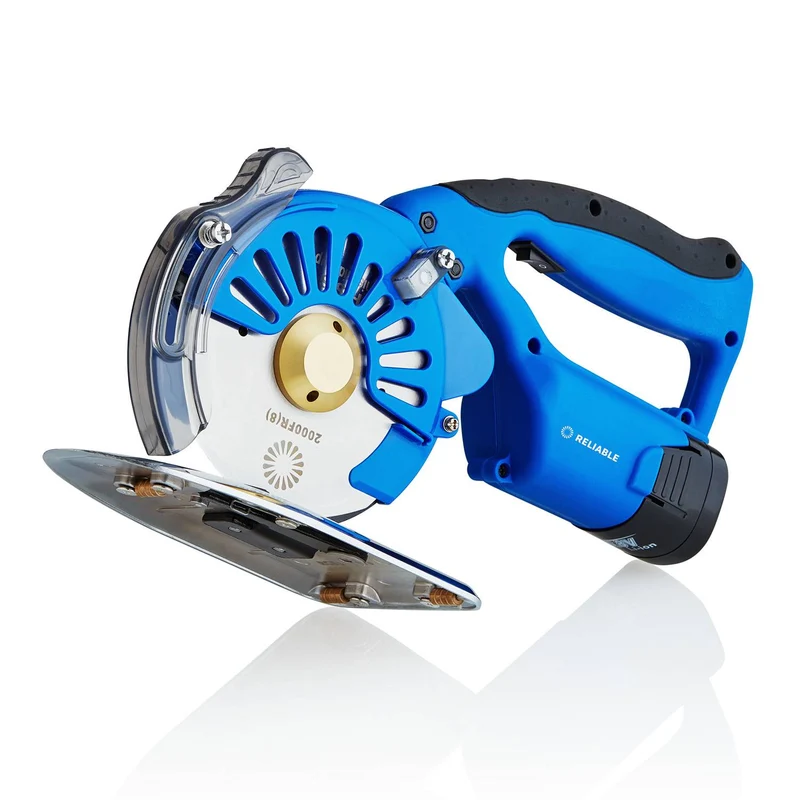 Machine de découpe de tissu sans fil Reliable 2000FR avec 2 batteries et chargeur