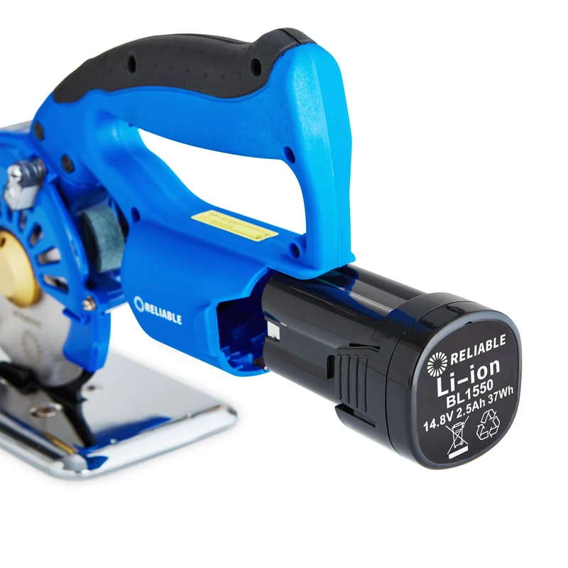 Machine de découpe de tissu sans fil Reliable 2000FR avec 2 batteries et chargeur