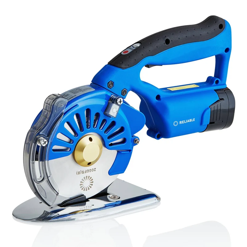 Machine de découpe de tissu sans fil Reliable 2000FR avec 2 batteries et chargeur