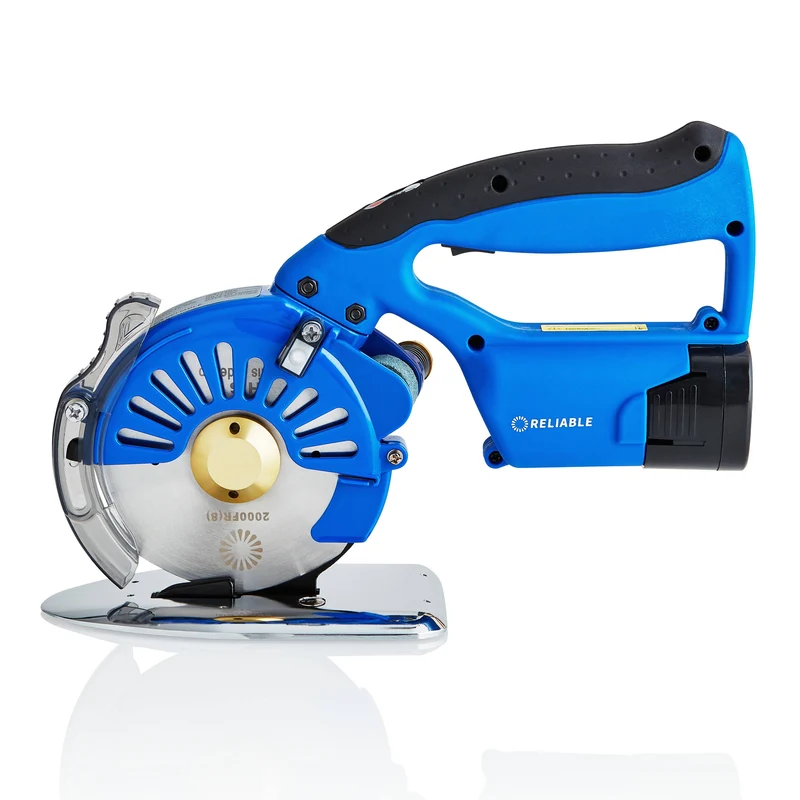 Machine de découpe de tissu sans fil Reliable 2000FR avec 2 batteries et chargeur