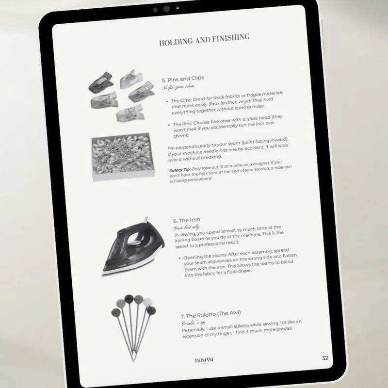 GUIDE DE COUTURE PDF | Tout sur la couture | Domani Patterns | VERSION FRANÇAISE