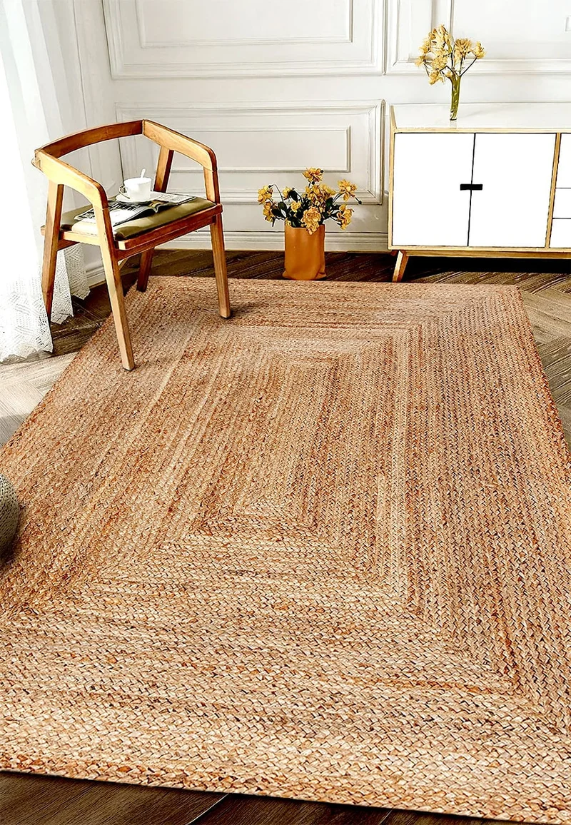 Tappeto Moderno Jute Beige