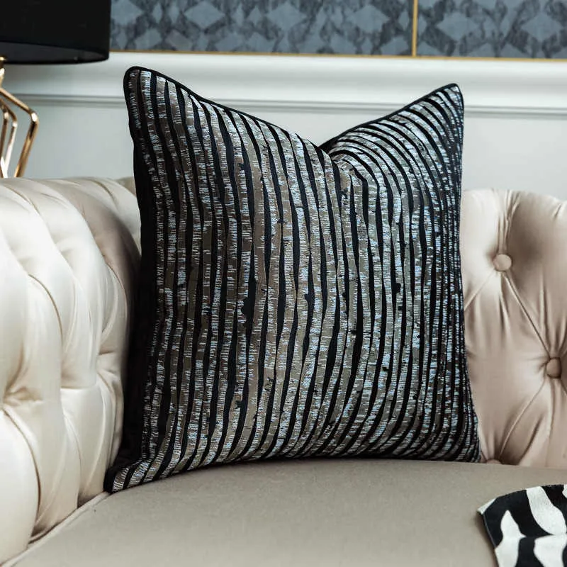 Coussin Simple Face Graphique Doux